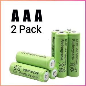 AAA Rechargeable Battery 1800 mAh (2pcs)